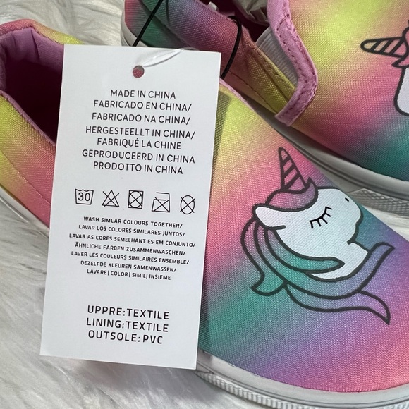 New JOSINY Kids Shoes  Casual Canvas Sneakers Slip On Lazy Tennis Loafers - Picture 12 of 15